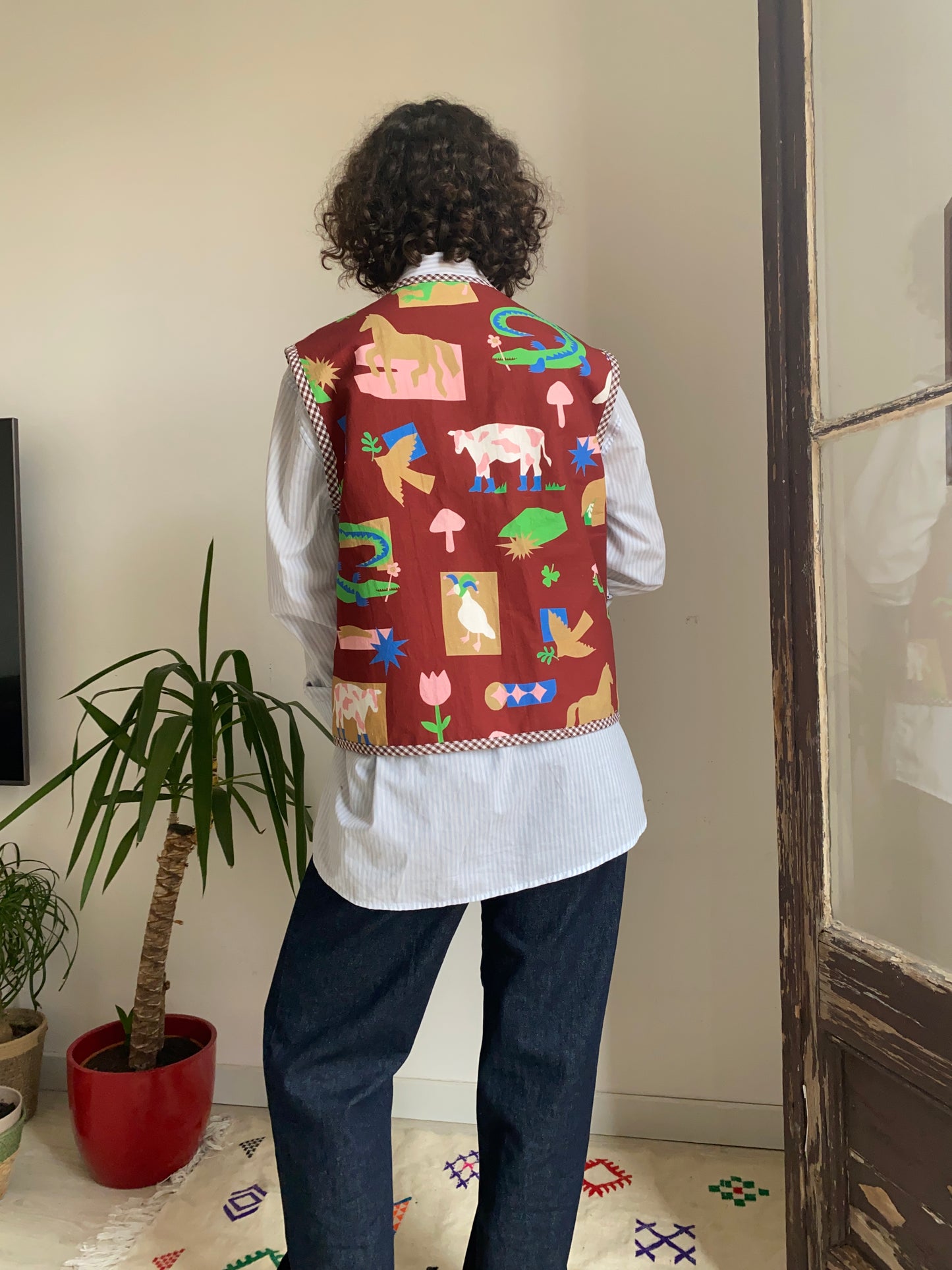 COLLAGE vest/chaleco