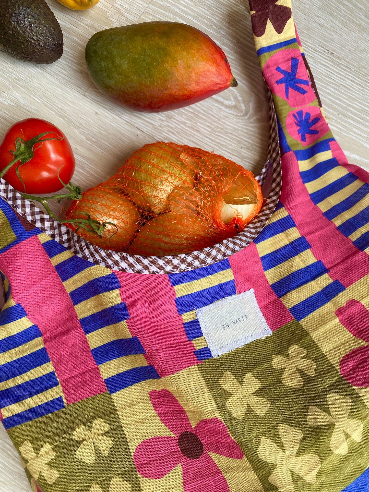 SPRING COLLAGE BAG