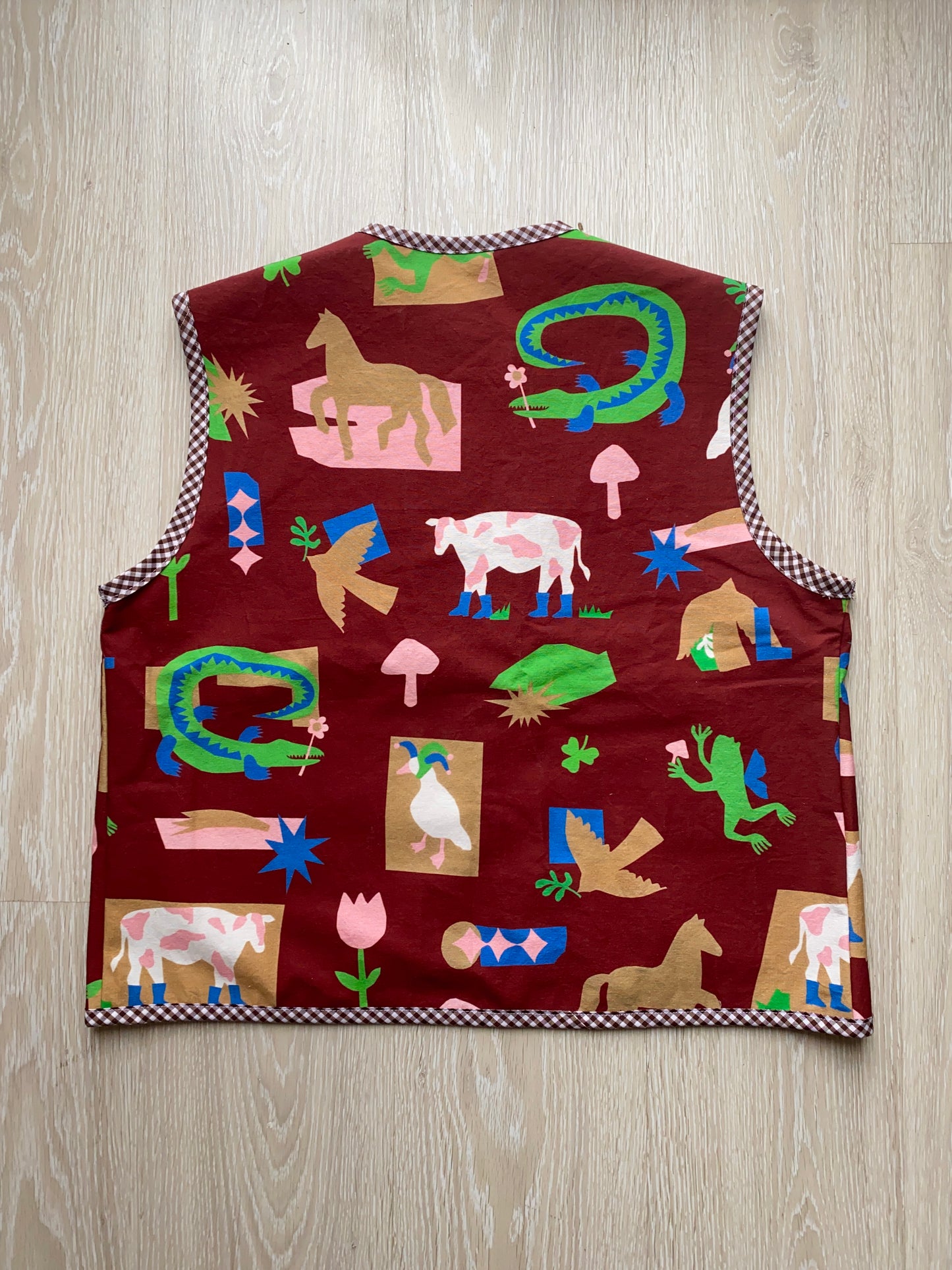COLLAGE vest/chaleco